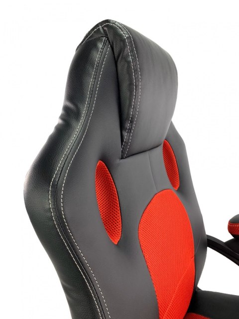 Fotel obrotowy do biurka CARRERA L RED OUTLET