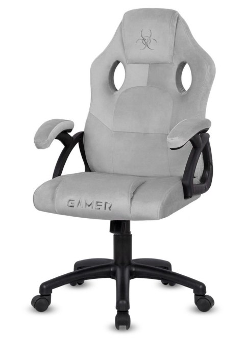 Fotel obrotowy do biurka CARRERA M ALCANTARA GREY