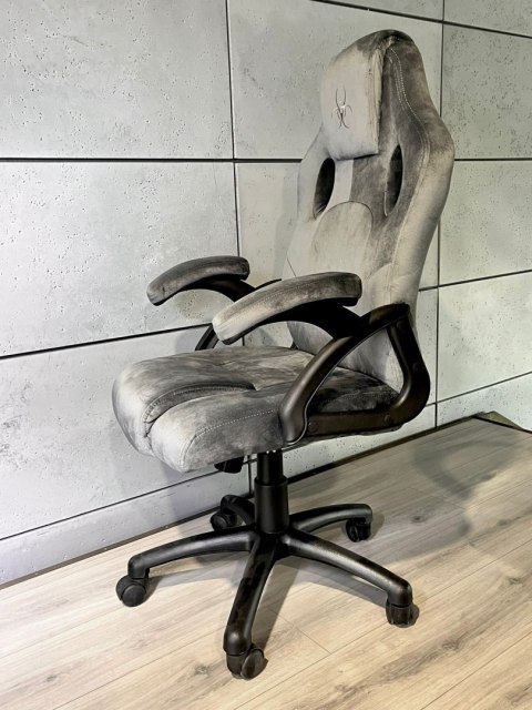 Fotel obrotowy do biurka CARRERA M ALCANTARA GREY