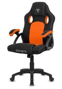 Fotel obrotowy do biurka CARRERA M ORANGE FABRIC OUTLET