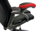 Fotel obrotowy do biurka CARRERA M RED FABRIC