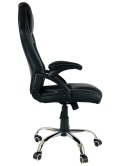 Fotel obrotowy do biurka CARRERA PRO BLACK