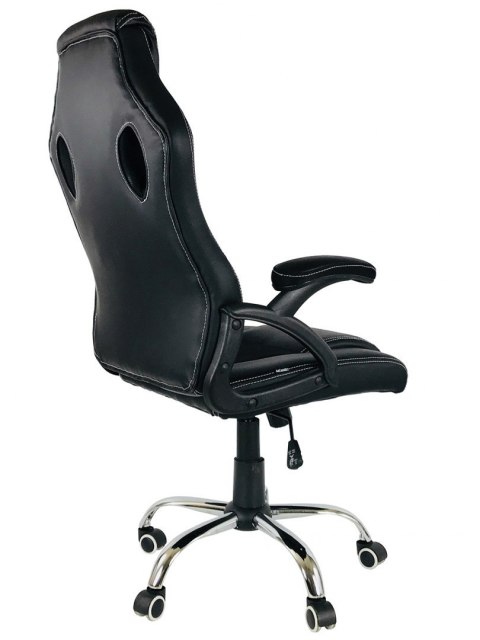 Fotel obrotowy do biurka CARRERA PRO BLACK