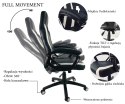 Fotel obrotowy do biurka HELLCAT SPC BLACK FABRIC