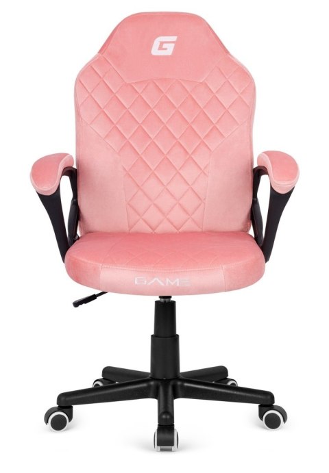 Fotel obrotowy do biurka MARIO ALCANTARA CARO PINK