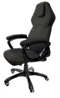 Fotel obrotowy do biurka SPIDER BLACK FABRIC SPC