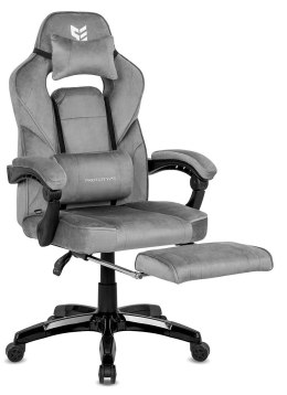 Fotel obrotowy do biurka TITAN GREY ALCANTARA PRO OUTLET