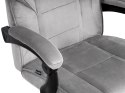 Fotel obrotowy do biurka TITAN GREY ALCANTARA PRO OUTLET