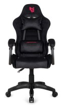 Fotel obrotowy gamingowy ENZO XL BLACK ALCANTARA