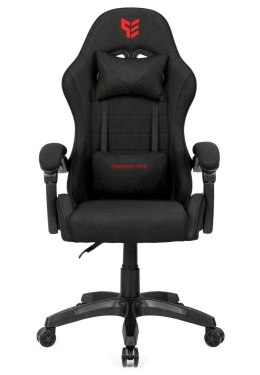 Fotel obrotowy gamingowy ENZO XL BLACK FABRIC OUTLET