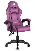 Fotel obrotowy gamingowy ENZO XL PURPLE ALCANTARA OUTLET