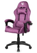 Fotel obrotowy gamingowy ENZO XL PURPLE ALCANTARA OUTLET