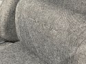 Fotel obrotowy gamingowy HERO GREY STONE FABRIC