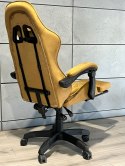 Fotel obrotowy gamingowy XL POKER PRO SAND ALCANTARA
