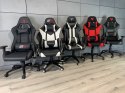 Fotel obrotowy gamingowy WARRIOR RED PRO-XL OUTLET