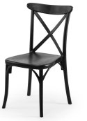 Krzesło klasyczne PIANO BLACK