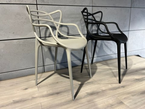 Krzesło nowoczesne SIMON ART BLACK