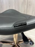 Krzesło obrotowe VASTO OFFICE PU BLACK ROSE GOLD