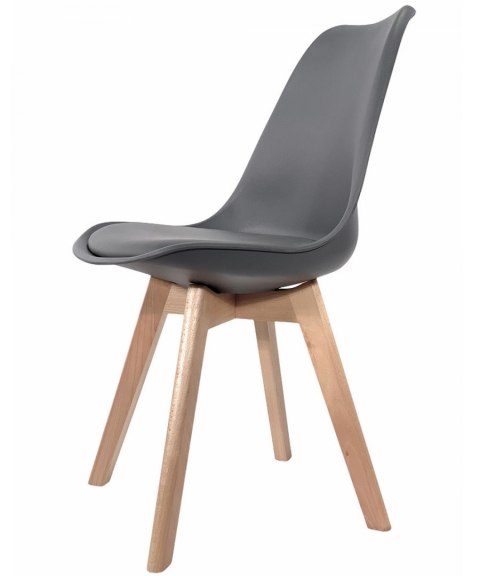 Krzesło skandynawskie MONZA DARK GREY II GATUNEK