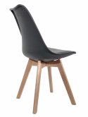 Krzesło skandynawskie MONZA DARK GREY II GATUNEK