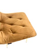 Krzesło tapicerowane BORGO VELVET SAND SILVER