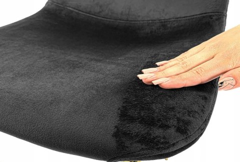 Krzesło tapicerowane CARO VELVET GREY II GATUNEK