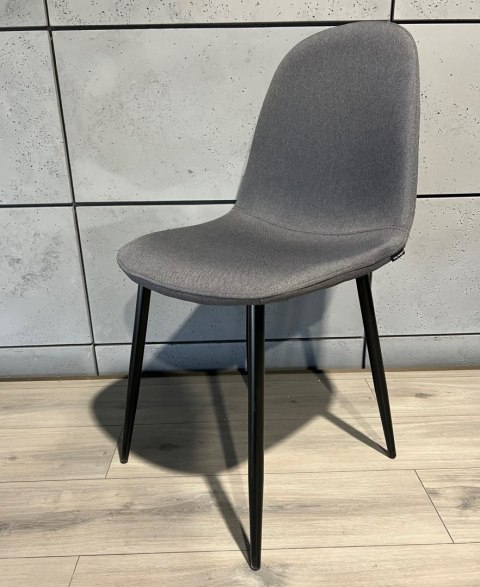 Krzesło tapicerowane GIULIA FABRIC LIGHT GREY