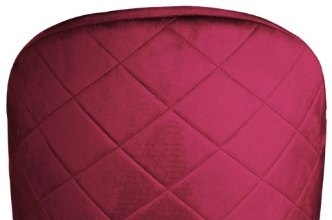 Krzesło tapicerowane GLORIA WINE VELVET SILVER