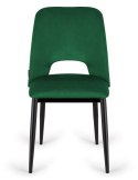 Krzesło tapicerowane GOTI GREEN VELVET