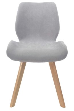 Krzesło tapicerowane SOPHIA FABRIC GREY- II GATUNEK