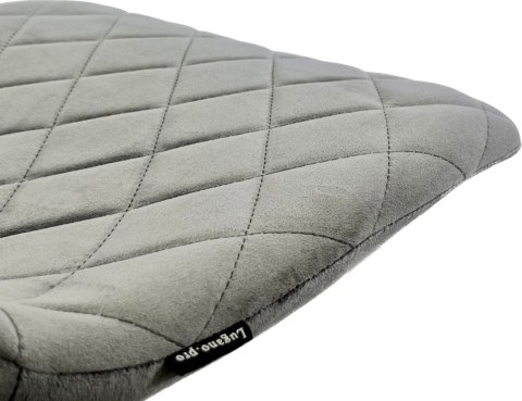 Krzesło tapicerowane SORANO VELVET DARK GREY II GATUNEK