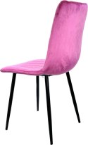 Krzesło tapicerowane SORANO VELVET PINK II GATUNEK