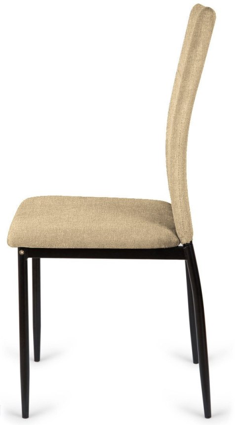 Krzesło tapicerowane VALVA DUO FABRIC SAND