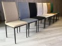 Krzesło tapicerowane VALVA DUO FABRIC SAND