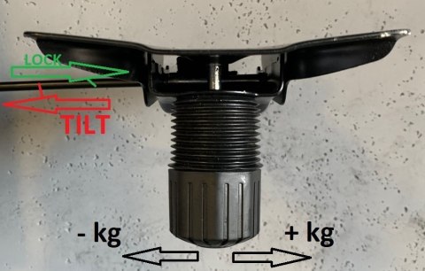 Mechanizm fotela TILT - L II GATUNEK