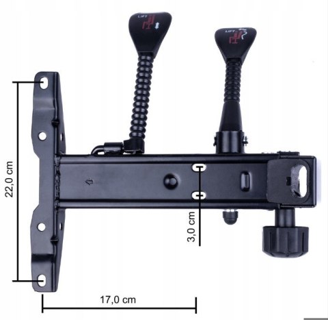 Mechanizm fotela obrotowego HERO LIFT RCL XL