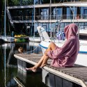 Bluzair Bluza Koc Oversize z Kapturem Polska Róż