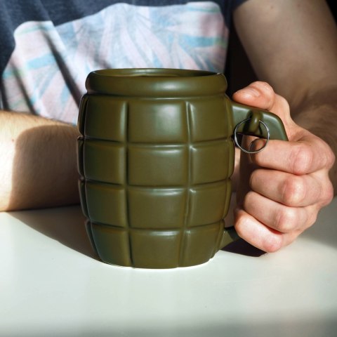 Gigantyczny Kubek Granat Zielony prezent dla niego
