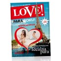 Ramka na zdjęcia LOVE prezent Walentynki Rocznica