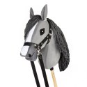 Skippi Kantar dla Hobby Horse - wodze, ekoskóra - czarny
