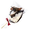 Zestaw Skippi - Hobby Horse Gniado - srokaty - Derka fuksja i granat