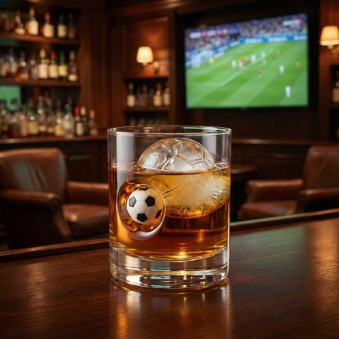 Szklanka do whisky z piłką