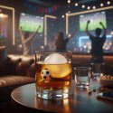 Szklanka do whisky z piłką